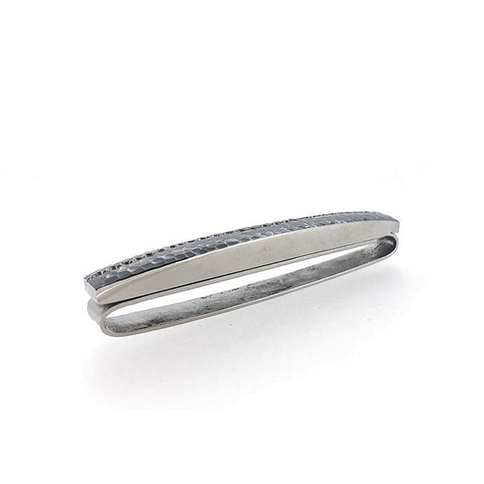 Thingvellir Tie Clip Flat Hammered - nammi.is